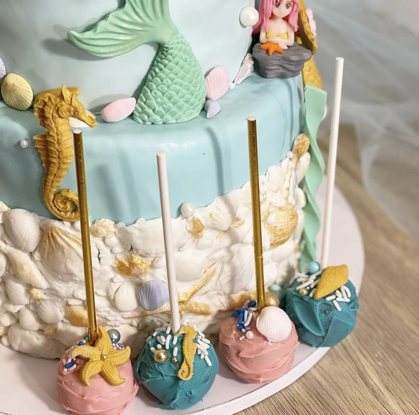 Mermaid Cake Pops