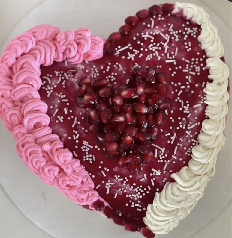 Heart Shaped Mousse Cake